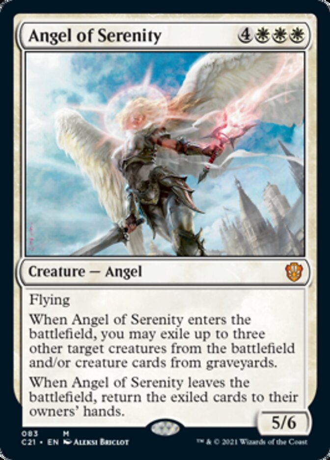 Angel of Serenity [Commander 2021] | Rook's Games and More