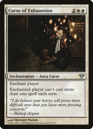 Curse of Exhaustion [Dark Ascension] | Rook's Games and More