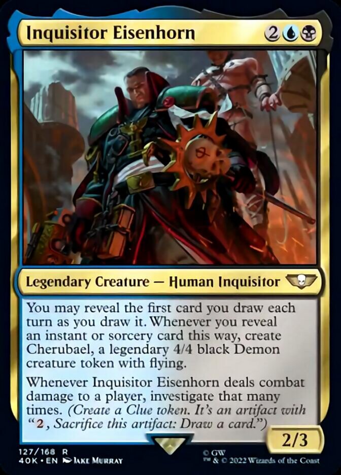 Inquisitor Eisenhorn [Universes Beyond: Warhammer 40,000] | Rook's Games and More