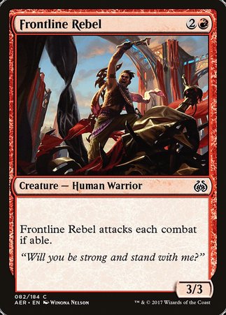 Frontline Rebel [Aether Revolt] | Rook's Games and More