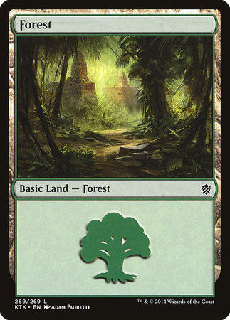 Forest (269) [Khans of Tarkir] | Rook's Games and More