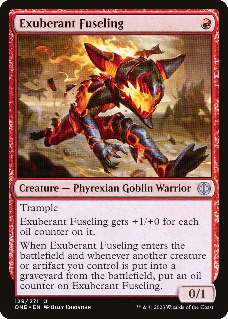 Exuberant Fuseling [Phyrexia: All Will Be One] | Rook's Games and More