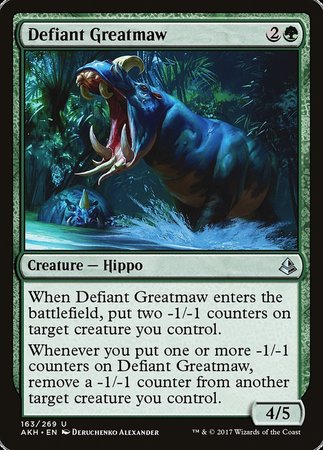 Defiant Greatmaw [Amonkhet] | Rook's Games and More