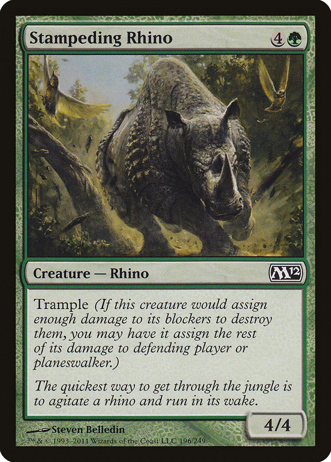 Stampeding Rhino [Magic 2012] | Rook's Games and More