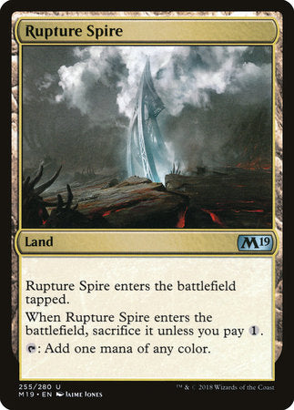 Rupture Spire [Core Set 2019] | Rook's Games and More