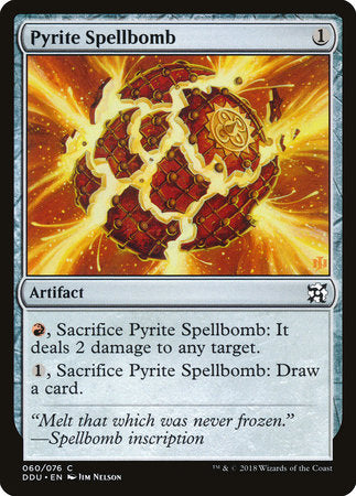Pyrite Spellbomb [Duel Decks: Elves vs. Inventors] | Rook's Games and More