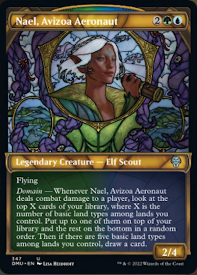 Nael, Avizoa Aeronaut (Showcase Textured) [Dominaria United] | Rook's Games and More