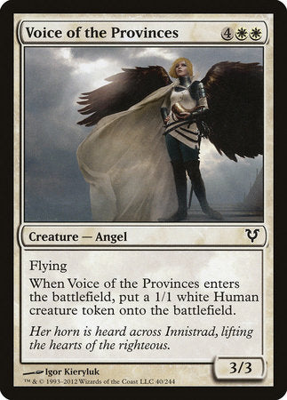 Voice of the Provinces [Avacyn Restored] | Rook's Games and More