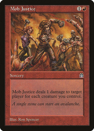 Mob Justice [Stronghold] | Rook's Games and More