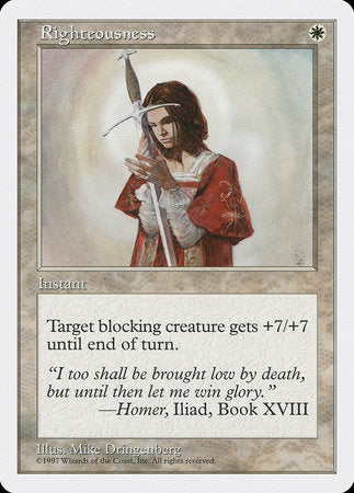 Righteousness [Fifth Edition] | Rook's Games and More