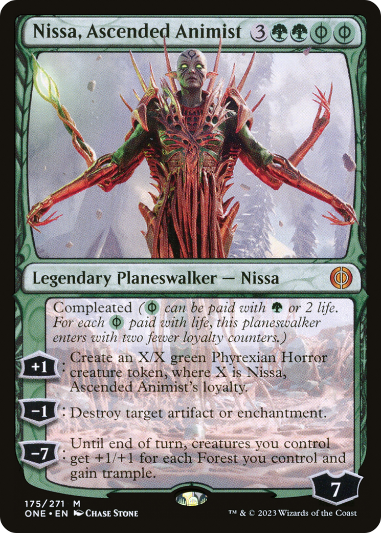 Nissa, Ascended Animist [Phyrexia: All Will Be One] | Rook's Games and More