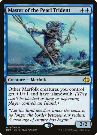 Master of the Pearl Trident [Duel Decks: Merfolk vs. Goblins] | Rook's Games and More