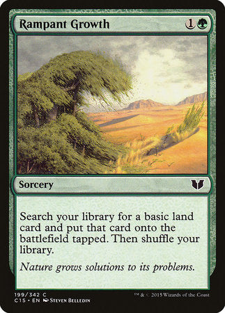 Rampant Growth [Commander 2015] | Rook's Games and More