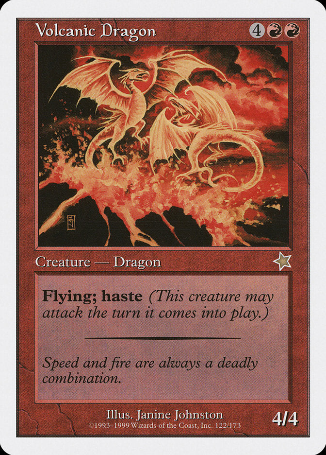 Volcanic Dragon [Starter 1999] | Rook's Games and More