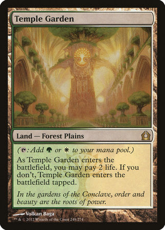 Temple Garden [Return to Ravnica] | Rook's Games and More