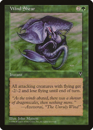 Wind Shear [Visions] | Rook's Games and More