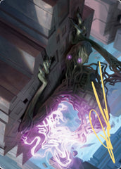 Skyclave Shade Art Card (Gold-Stamped Signature) [Zendikar Rising Art Series]