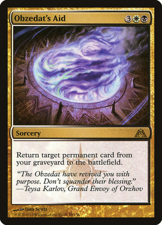 Obzedat's Aid [Dragon's Maze] | Rook's Games and More