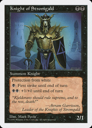 Knight of Stromgald [Fifth Edition] | Rook's Games and More