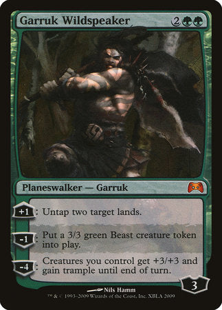 Garruk Wildspeaker [Duels of the Planeswalkers Promos 2009] | Rook's Games and More