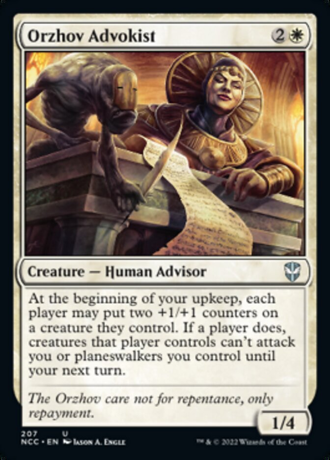 Orzhov Advokist [Streets of New Capenna Commander] | Rook's Games and More