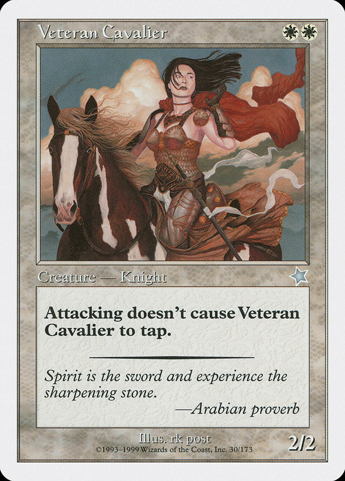 Veteran Cavalier [Starter 1999] | Rook's Games and More