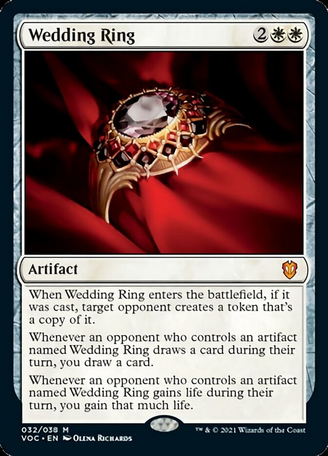 Wedding Ring [Innistrad: Crimson Vow Commander] | Rook's Games and More