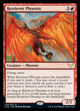 Retriever Phoenix [Strixhaven: School of Mages] | Rook's Games and More