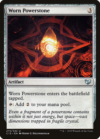 Worn Powerstone [Commander 2015] | Rook's Games and More