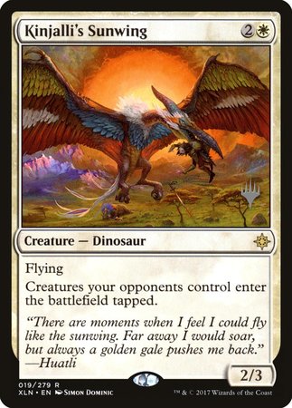 Kinjalli's Sunwing [Ixalan Promos] | Rook's Games and More