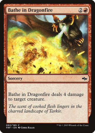 Bathe in Dragonfire [Fate Reforged] | Rook's Games and More