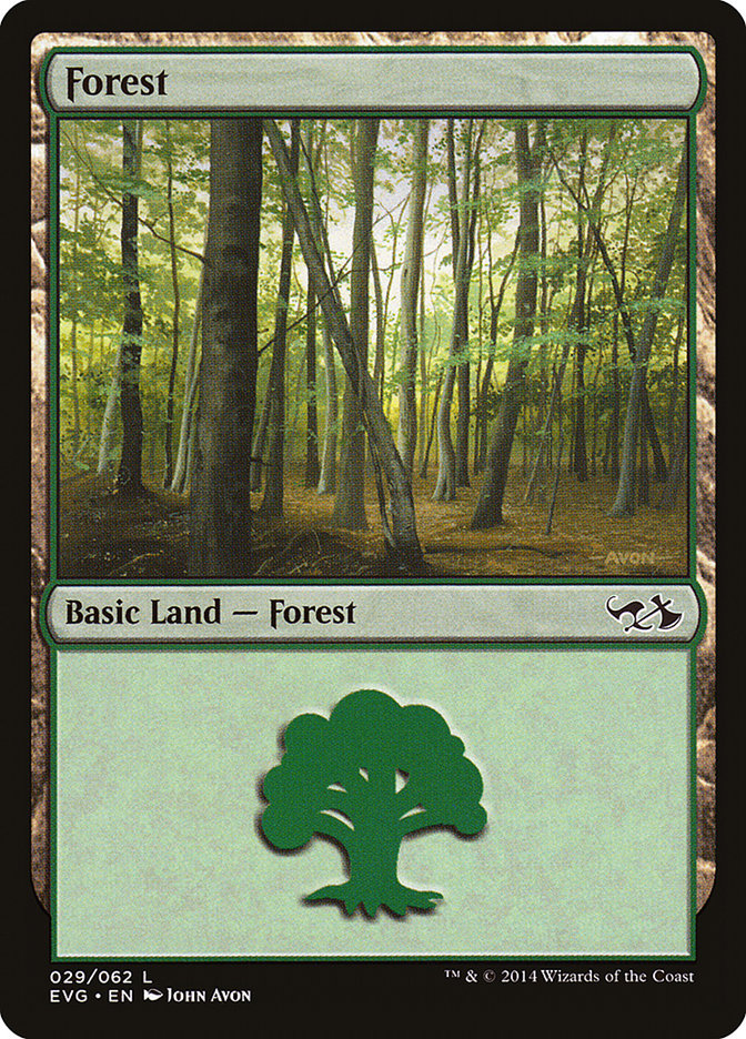 Forest (29) (Elves vs. Goblins) [Duel Decks Anthology] | Rook's Games and More