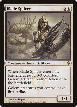 Blade Splicer [New Phyrexia] | Rook's Games and More