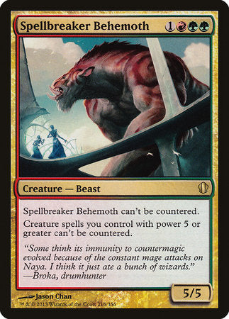 Spellbreaker Behemoth [Commander 2013] | Rook's Games and More