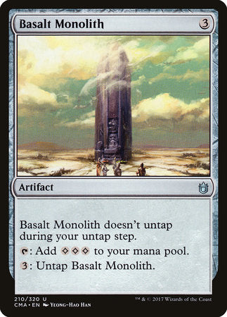 Basalt Monolith [Commander Anthology] | Rook's Games and More