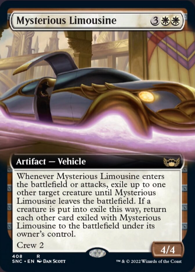 Mysterious Limousine (Extended Art) [Streets of New Capenna] | Rook's Games and More