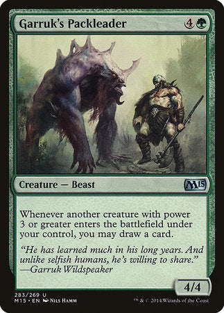 Garruk's Packleader [Magic 2015] | Rook's Games and More