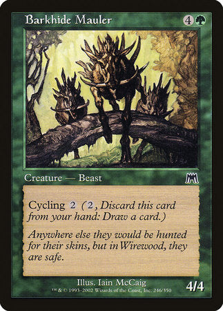 Barkhide Mauler [Onslaught] | Rook's Games and More