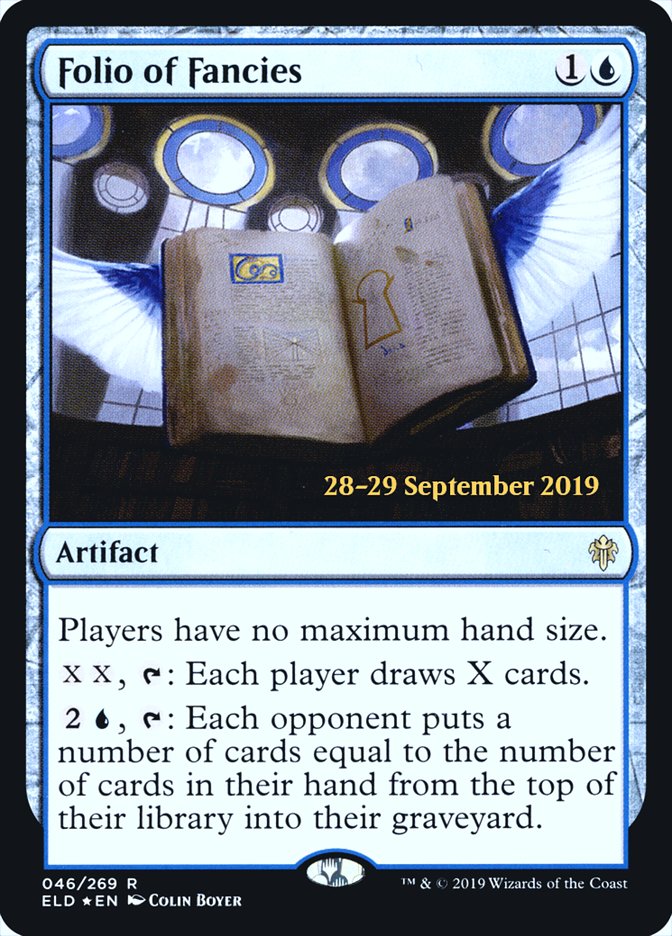 Folio of Fancies  [Throne of Eldraine Prerelease Promos] | Rook's Games and More