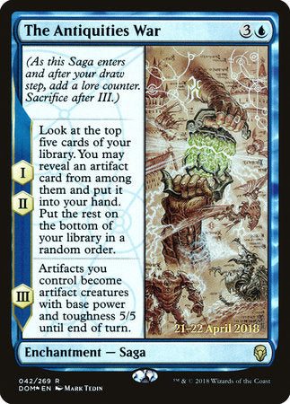 The Antiquities War [Dominaria Promos] | Rook's Games and More