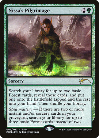 Nissa's Pilgrimage [Friday Night Magic 2016] | Rook's Games and More