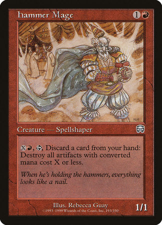 Hammer Mage [Mercadian Masques] | Rook's Games and More