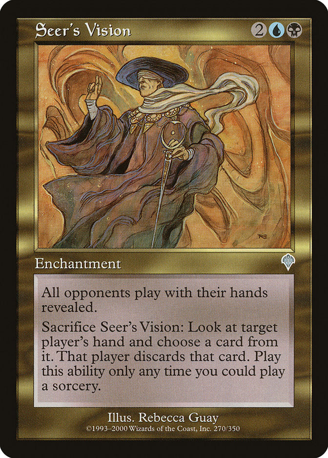 Seer's Vision [Invasion] | Rook's Games and More