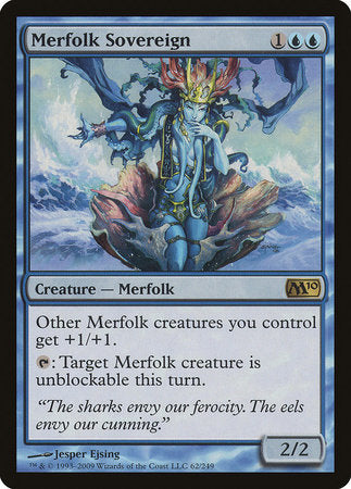 Merfolk Sovereign [Magic 2010] | Rook's Games and More