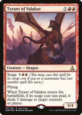 Tyrant of Valakut [Oath of the Gatewatch Promos] | Rook's Games and More