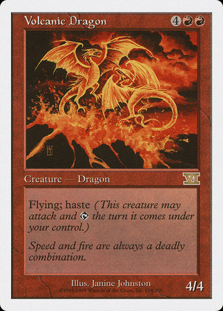 Volcanic Dragon [Classic Sixth Edition] | Rook's Games and More