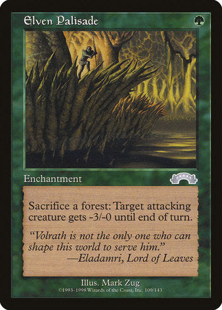 Elven Palisade [Exodus] | Rook's Games and More