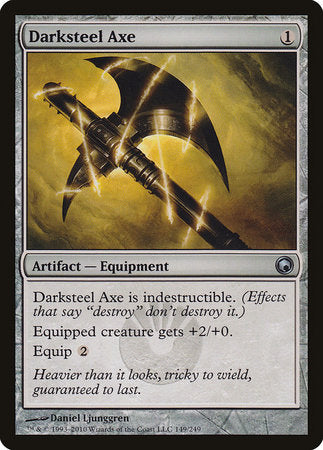 Darksteel Axe [Scars of Mirrodin] | Rook's Games and More