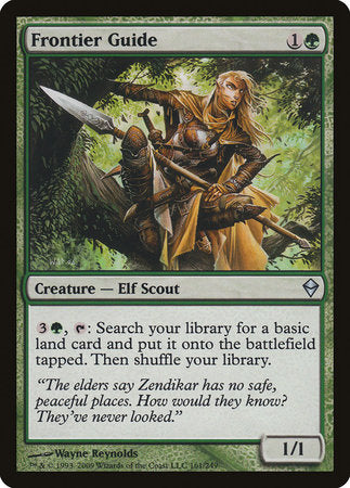 Frontier Guide [Zendikar] | Rook's Games and More