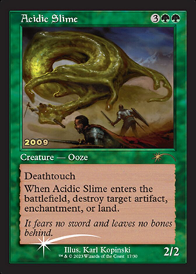 Acidic Slime [30th Anniversary Promos] | Rook's Games and More